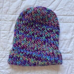 Multi‎ coloured beanie winteraccessories boho comfy